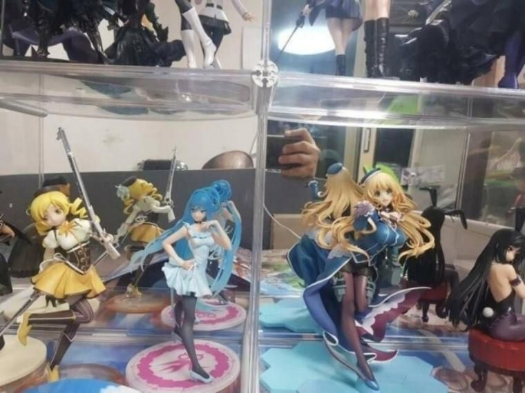 피규어 인증하다가 다른걸 인증해버린 남성