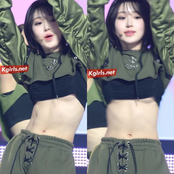 엔믹스 해원 무대 위 밑가슴 노출ㄷㄷ