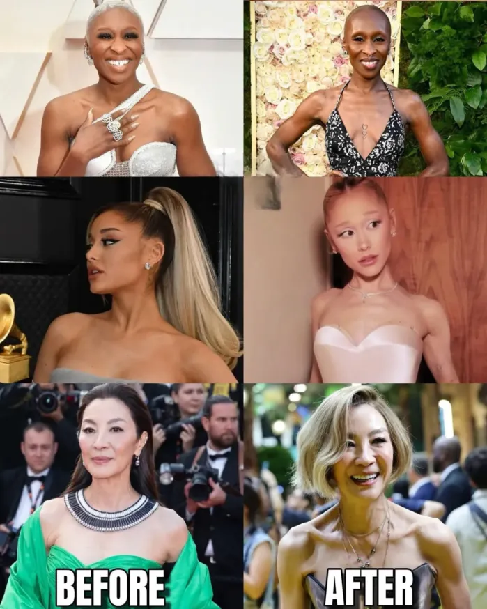 위키드 여자 출연진 전후 모습