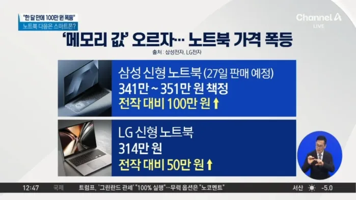신학기 노트북 가격