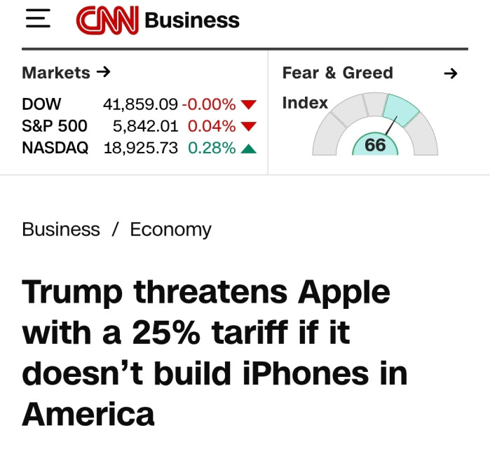 트럼프, 6월 1일부터 EU에 일률적으로 50% 관세 부과할 것