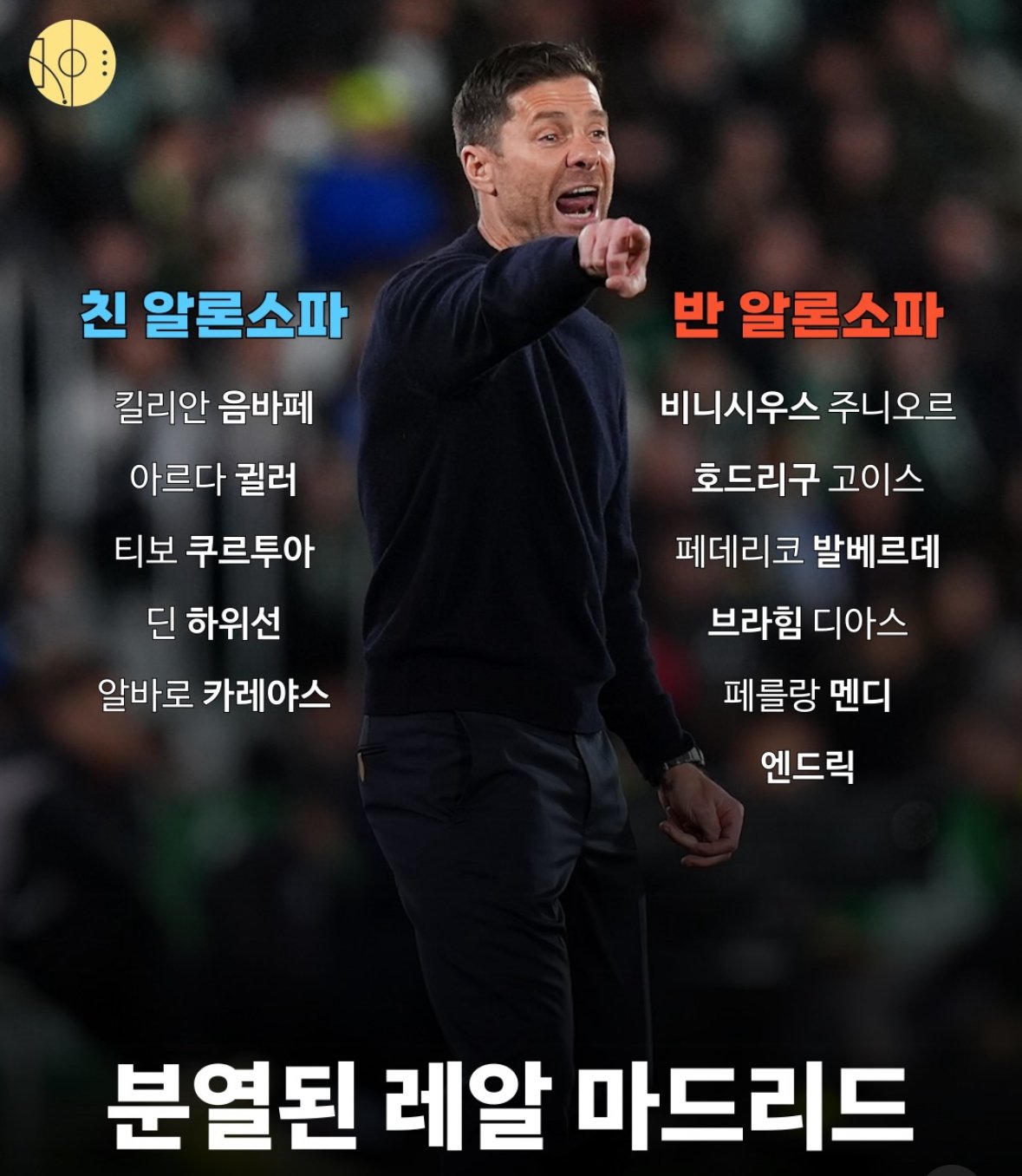 레알 마드리드 알론소 선택은?