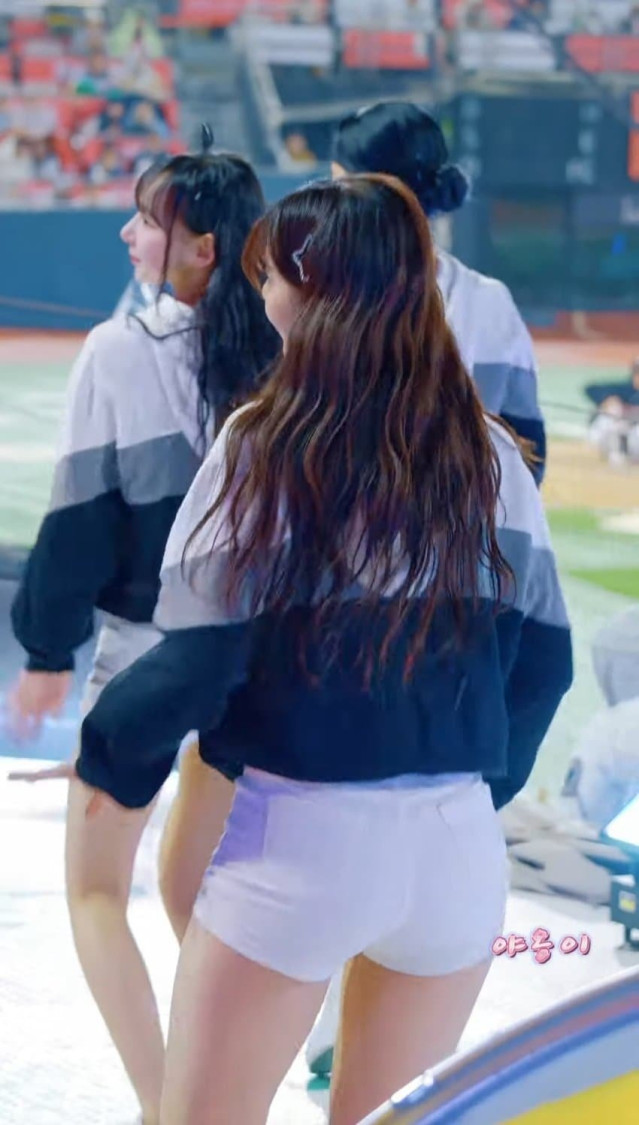 현 국내 치어리더 하체 원탑