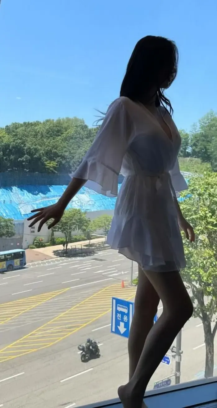 모델 차은교 란제리 폼