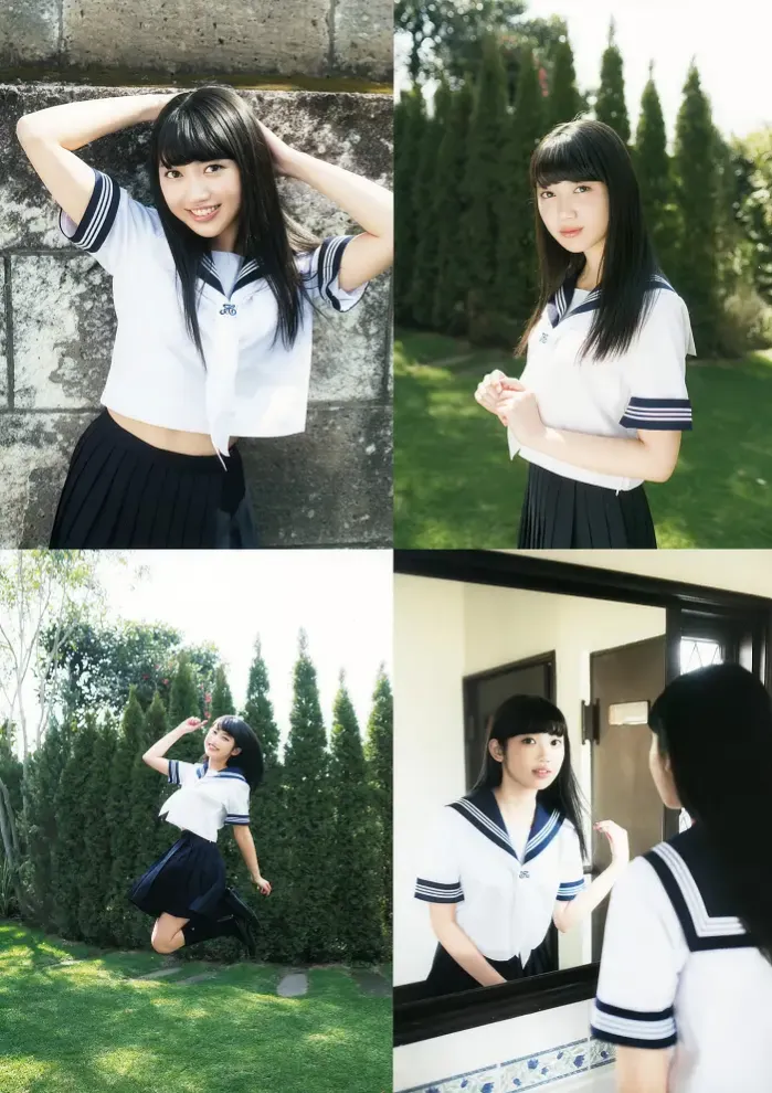 구로키 히카리・코무로 아미・패트리샤 노조미・노자키 리나, Young Animal 2017 No.08 (영 애니멀 2017년 8호)